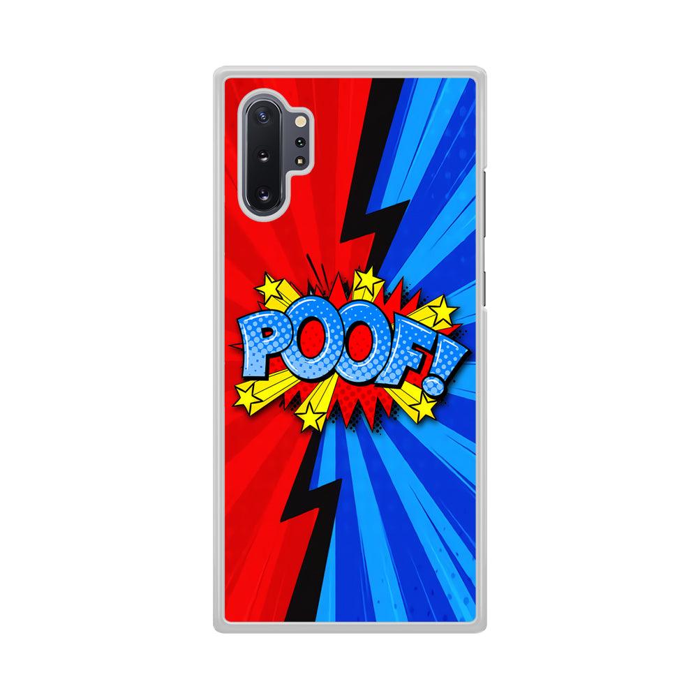 Comic Poof Icon Samsung Galaxy Note 10 Plus Case-Oxvistore