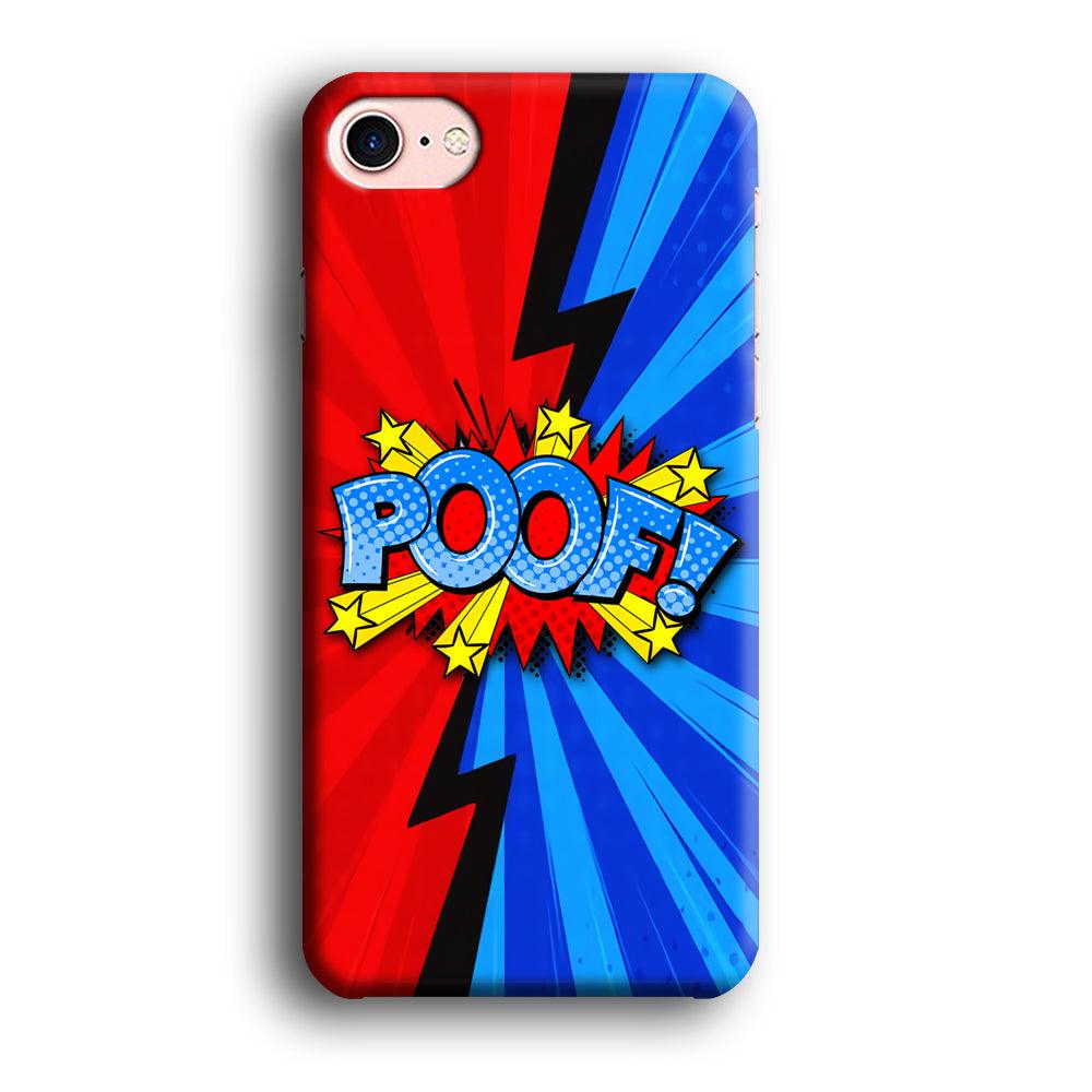 Comic Poof Icon iPhone 8 Case-Oxvistore