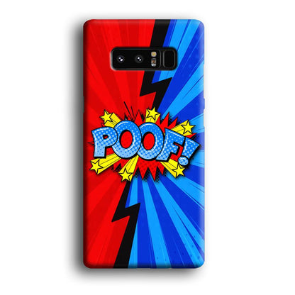 Comic Poof Icon Samsung Galaxy Note 8 Case-Oxvistore