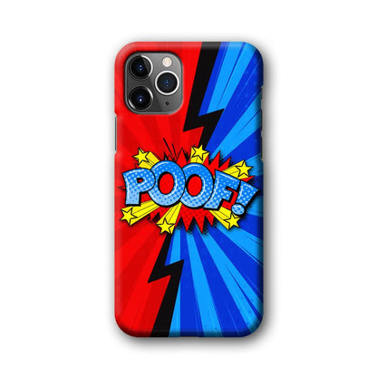 Comic Poof Icon iPhone 11 Pro Max Case-Oxvistore