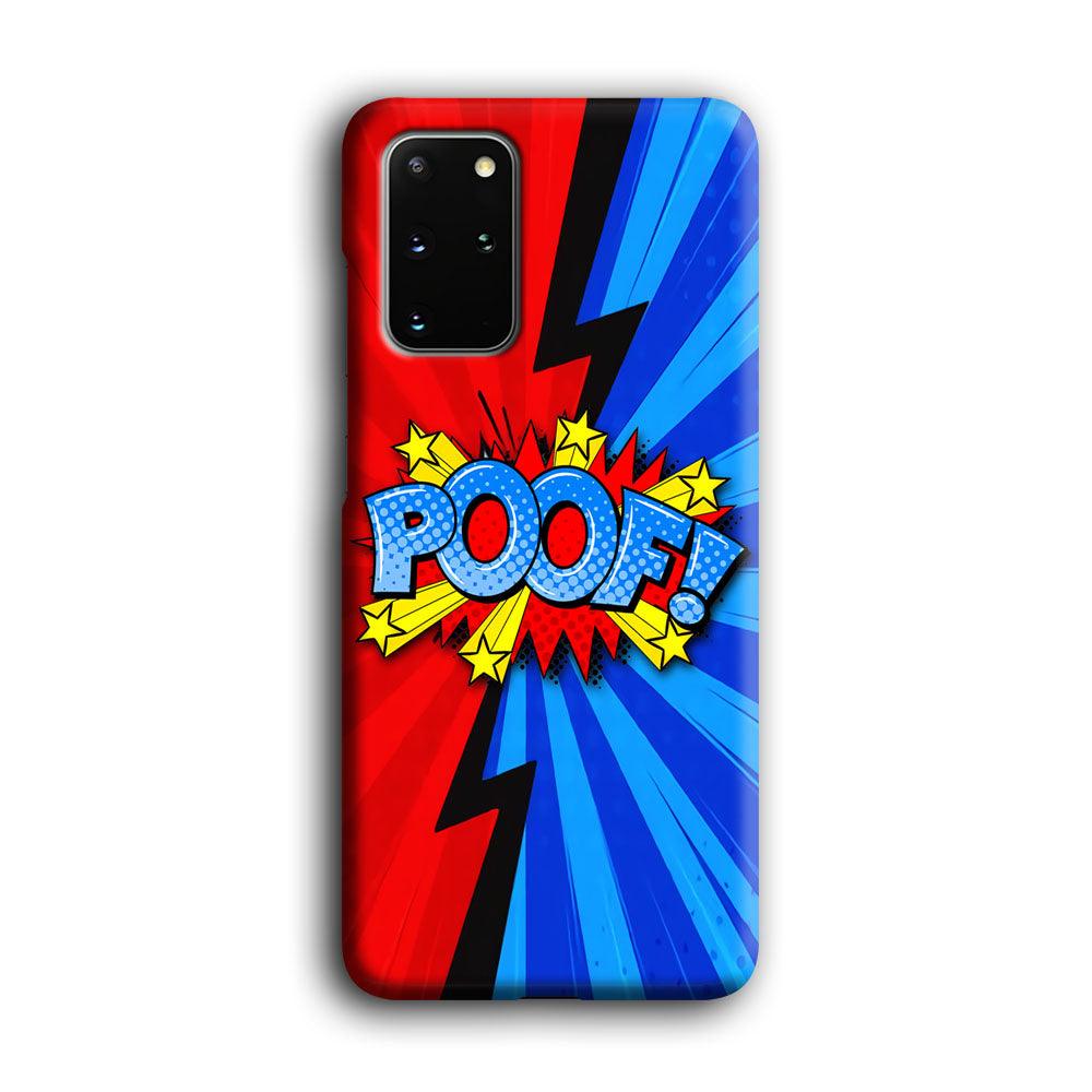 Comic Poof Icon Samsung Galaxy S20 Plus Case-Oxvistore