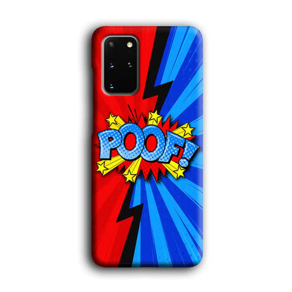 Comic Poof Icon Samsung Galaxy S20 Plus Case-Oxvistore