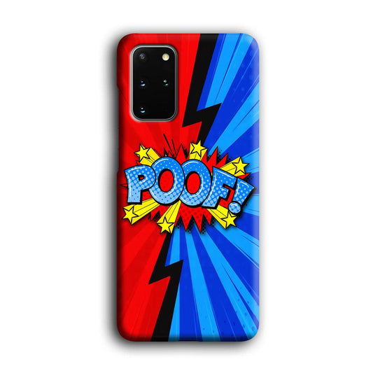 Comic Poof Icon Samsung Galaxy S20 Plus Case-Oxvistore