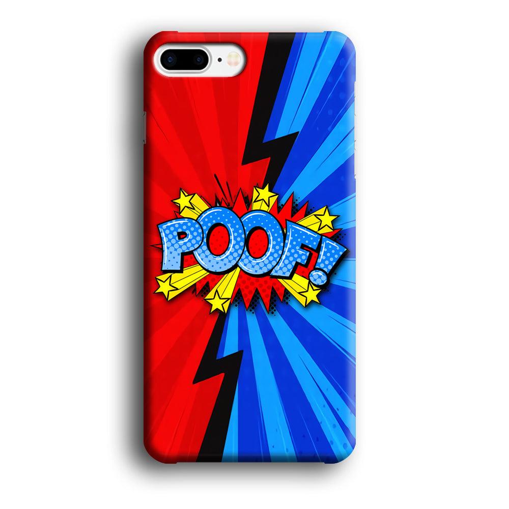 Comic Poof Icon iPhone 7 Plus Case-Oxvistore