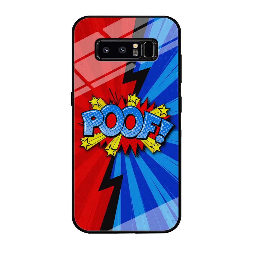 Comic Poof Icon Samsung Galaxy Note 8 Case-Oxvistore