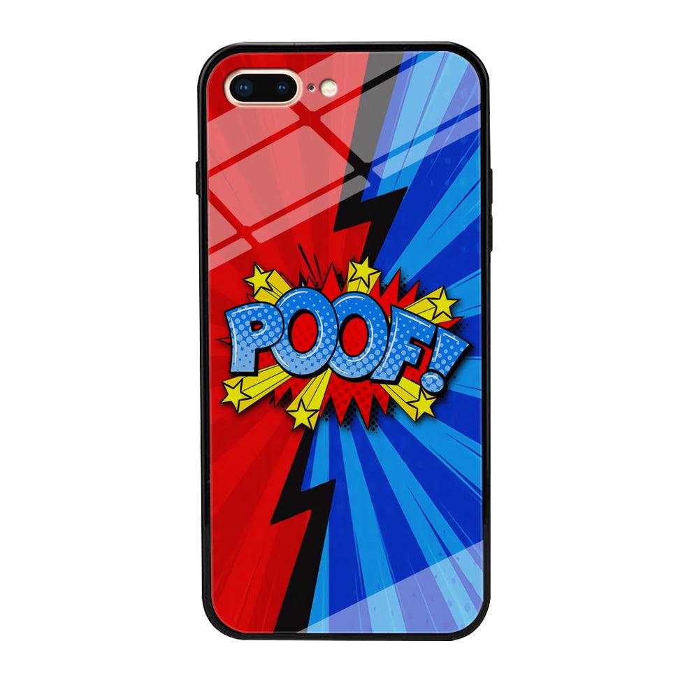 Comic Poof Icon iPhone 8 Plus Case-Oxvistore