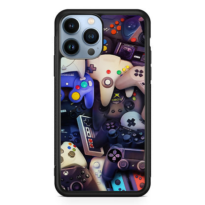 Console Controller Game Retro 2D Rubber Phone Case