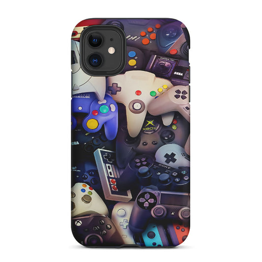 Console Controller Game Retro 2 in 1 Tough Phone Case