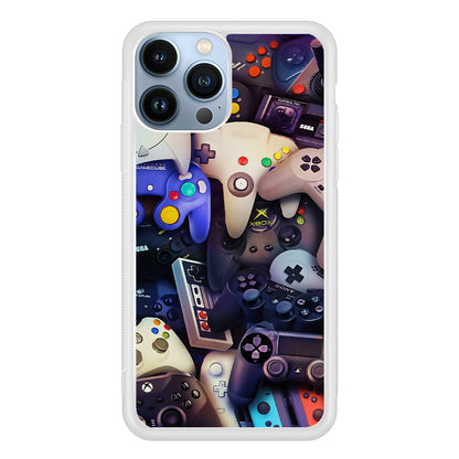 Console Controller Game Retro 2D Rubber Phone Case