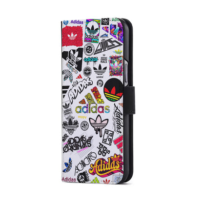 Cool Adidas Logo Collection Flip Wallet Phone Case