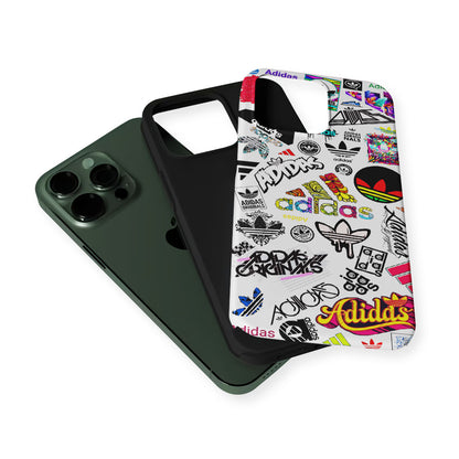 Cool Adidas Logo Collection 2 in 1 Tough Phone Case