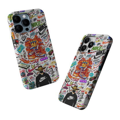 Cool King Nike Logo 2 in 1 Tough Phone Case