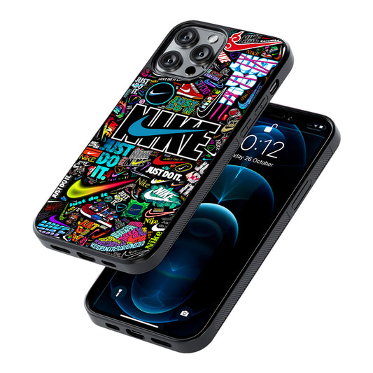 Cool Nike Logo Art 2D Rubber Phone Case