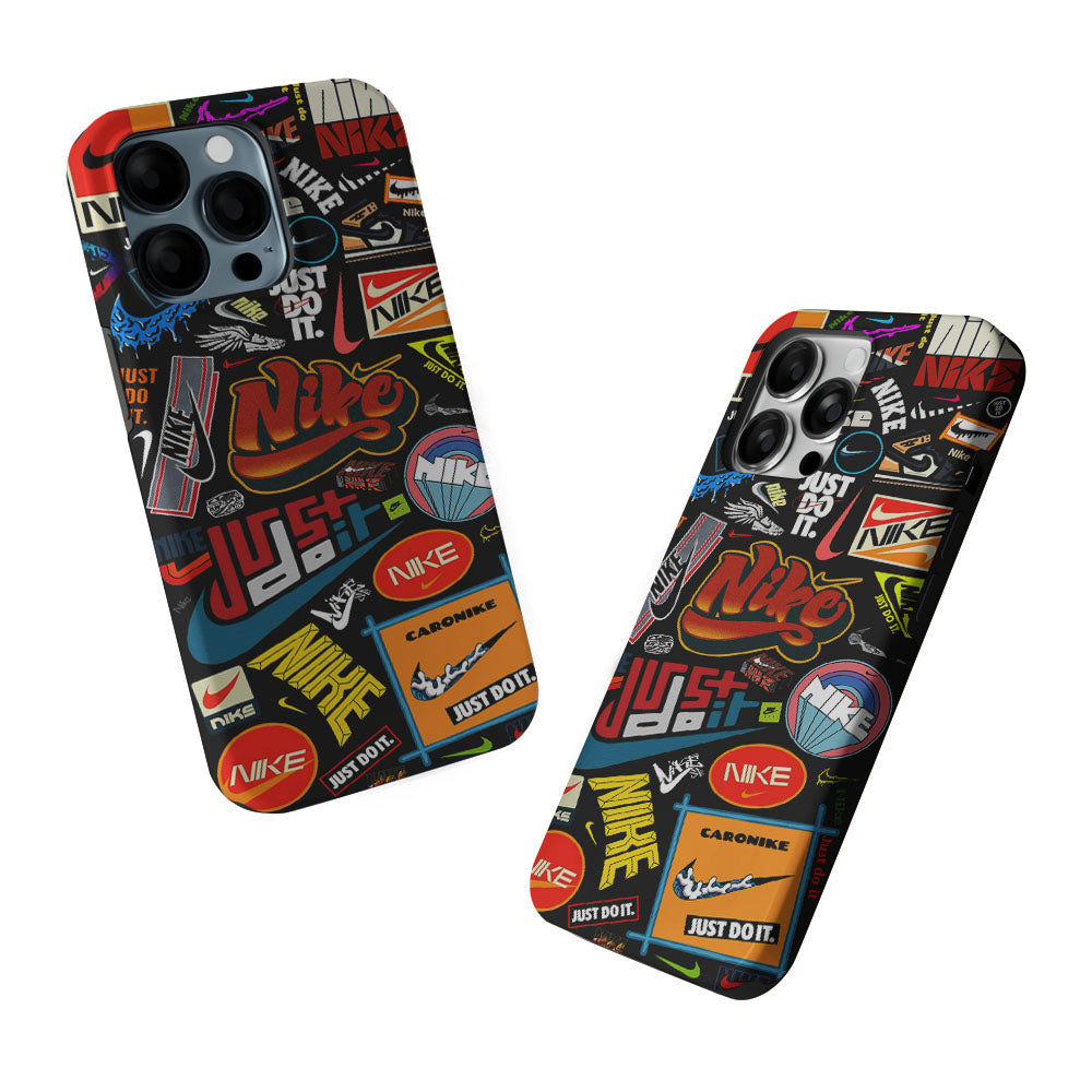 Cool Nike Logo Collection 2 in 1 Tough Phone Case