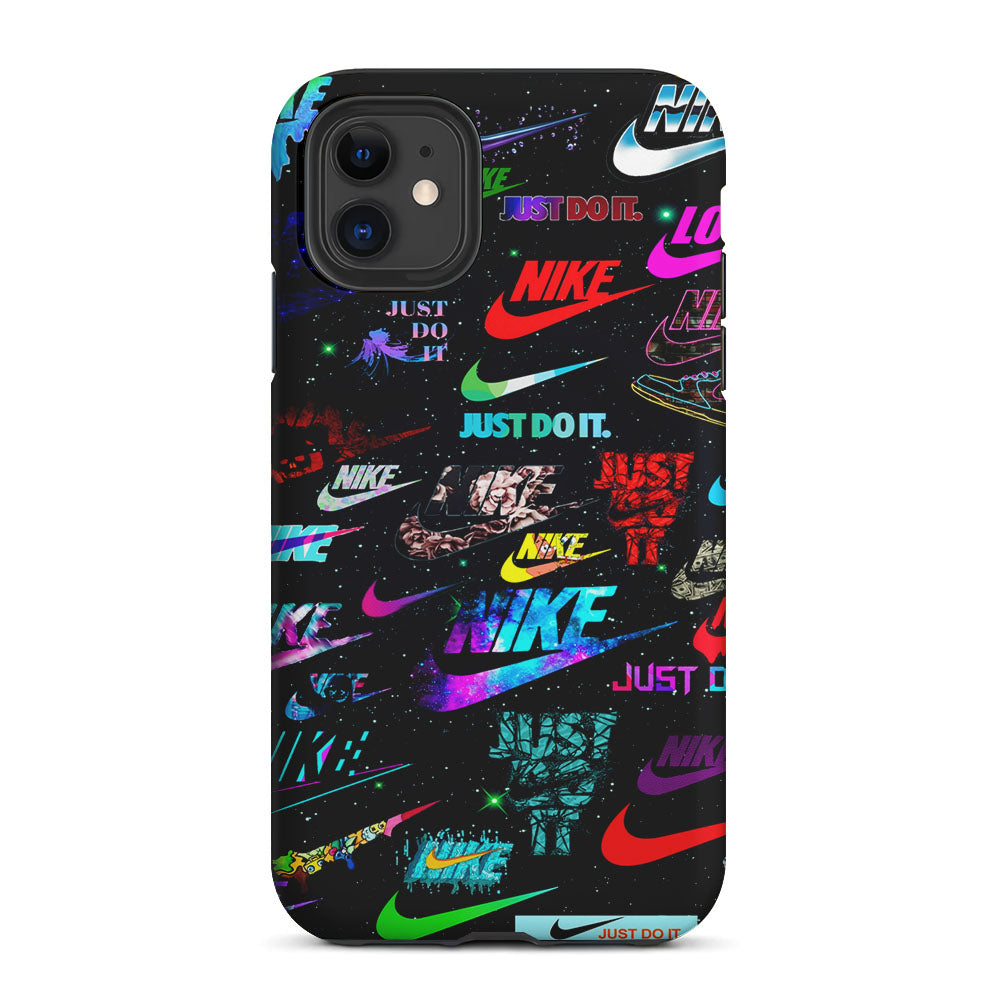 Cool Nike Logo Galaxy 2 in 1 Tough Phone Case