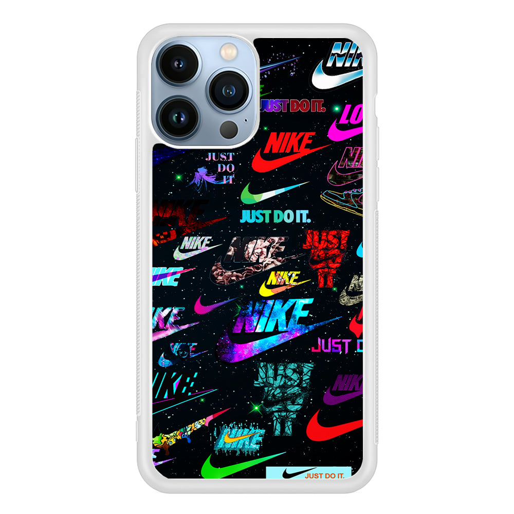 Cool Nike Logo Galaxy 2D Rubber Phone Case