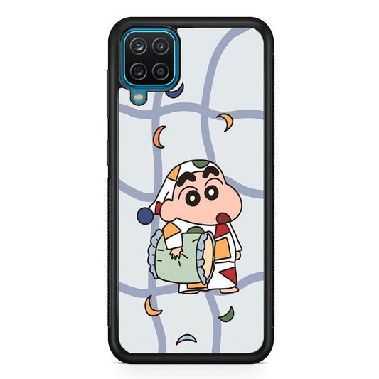 Crayon Shinchan Night to Take a Rest Samsung Galaxy A12 Case-Oxvistore