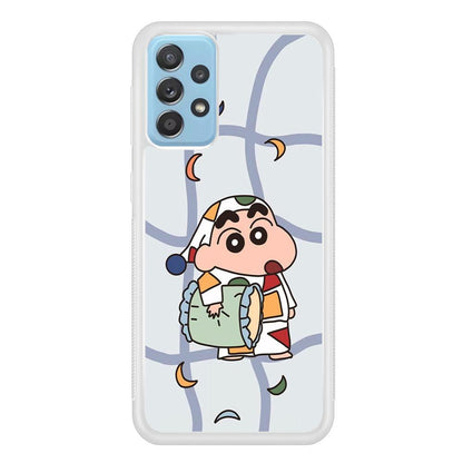 Crayon Shinchan Night to Take a Rest Samsung Galaxy A52 Case-Oxvistore