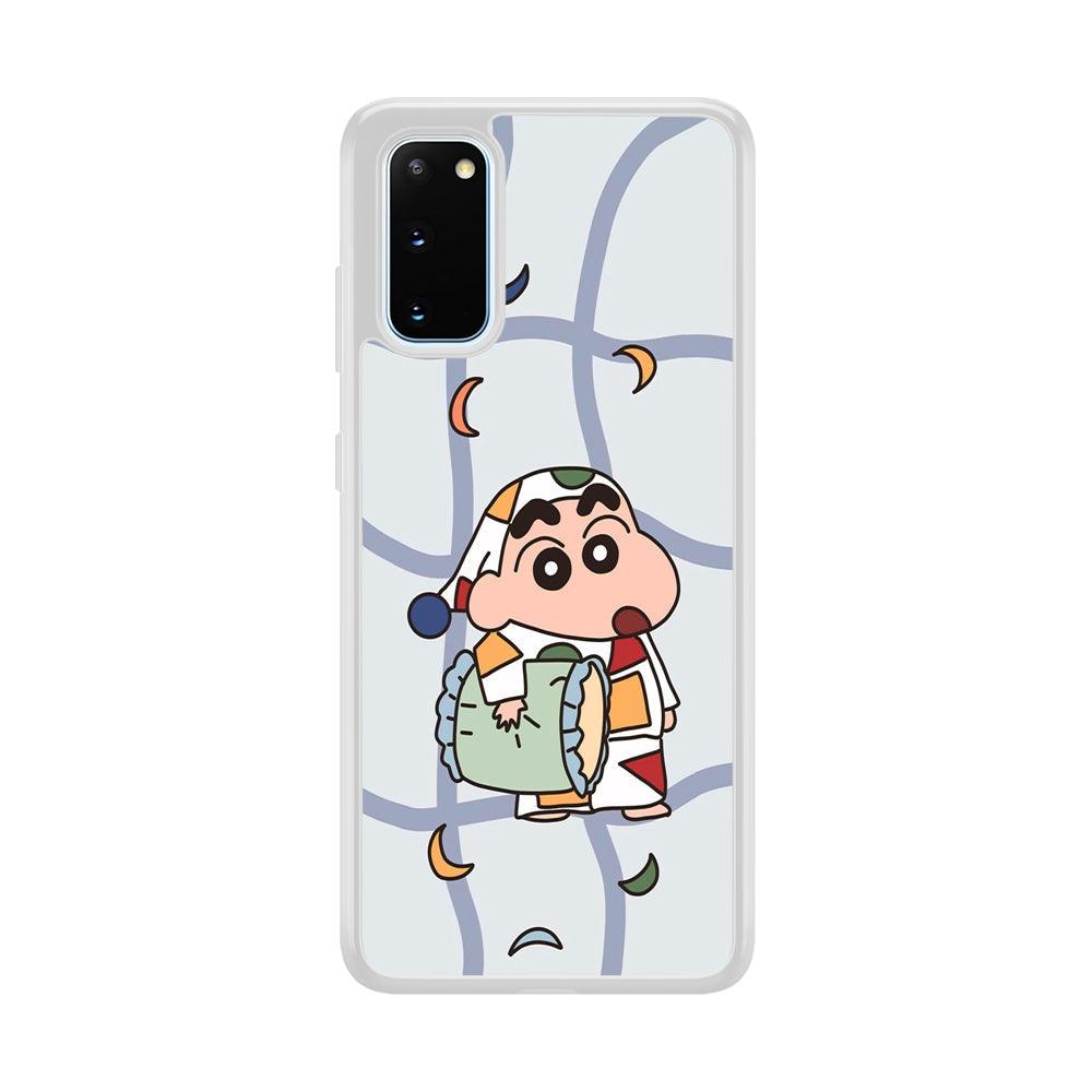 Crayon Shinchan Night to Take a Rest Samsung Galaxy S20 Case-Oxvistore