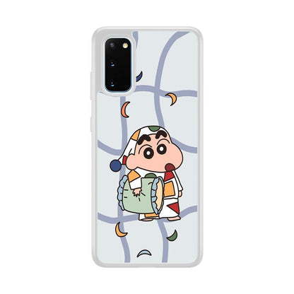 Crayon Shinchan Night to Take a Rest Samsung Galaxy S20 Case-Oxvistore