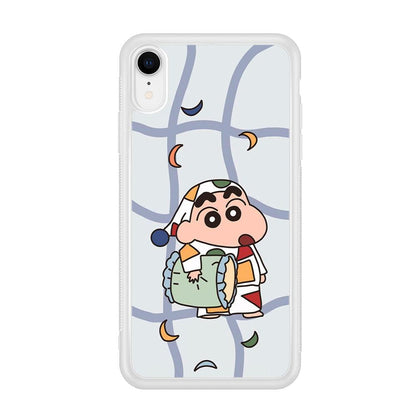 Crayon Shinchan Night to Take a Rest iPhone XR Case-Oxvistore