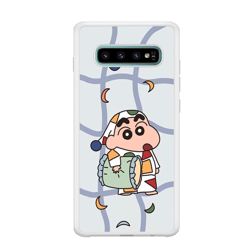 Crayon Shinchan Night to Take a Rest Samsung Galaxy S10 Plus Case-Oxvistore