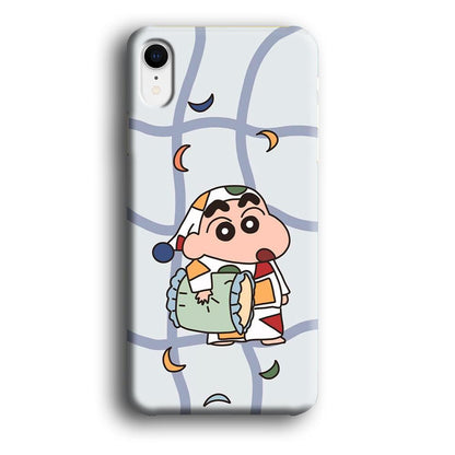 Crayon Shinchan Night to Take a Rest iPhone XR Case-Oxvistore