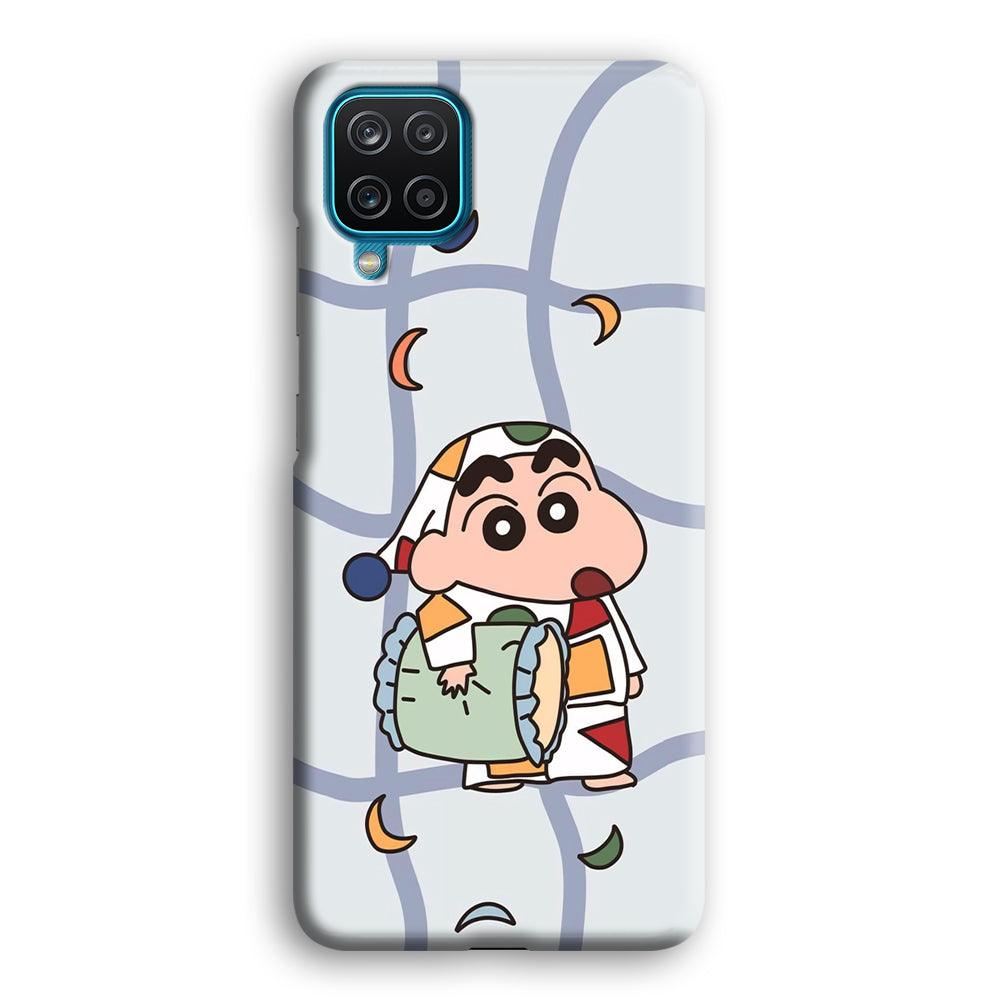 Crayon Shinchan Night to Take a Rest Samsung Galaxy A12 Case-Oxvistore