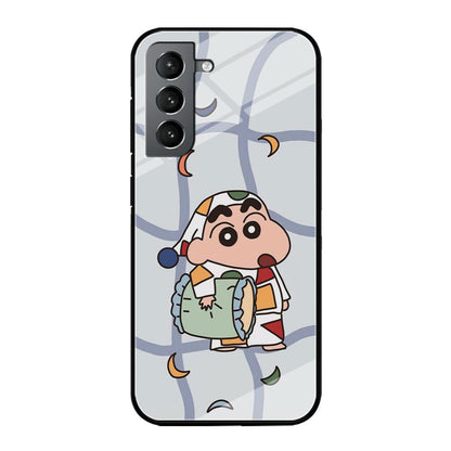 Crayon Shinchan Night to Take a Rest Samsung Galaxy S21 Case-Oxvistore