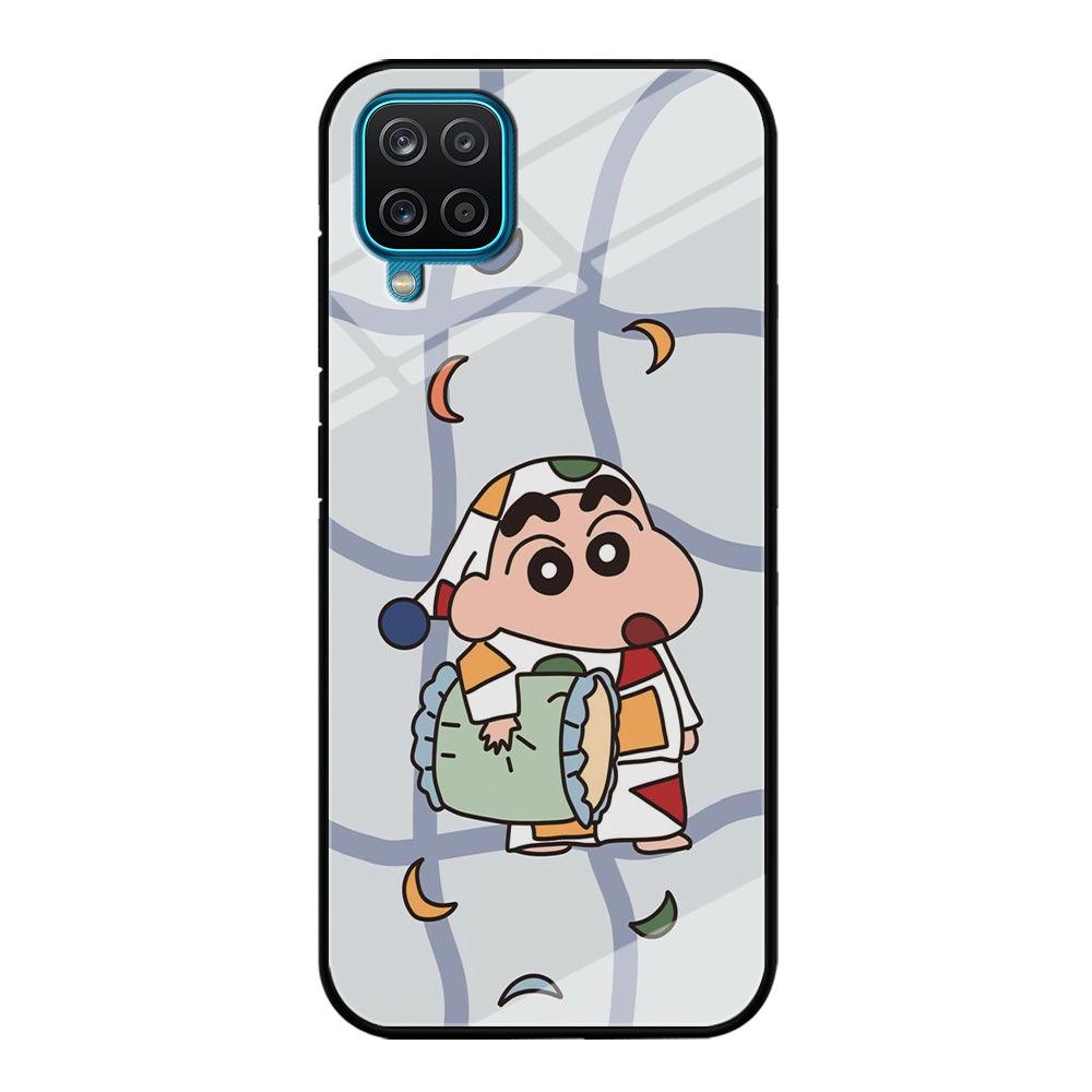 Crayon Shinchan Night to Take a Rest Samsung Galaxy A12 Case-Oxvistore