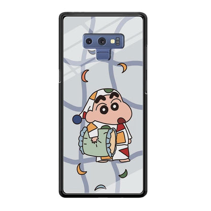 Crayon Shinchan Night to Take a Rest Samsung Galaxy Note 9 Case-Oxvistore