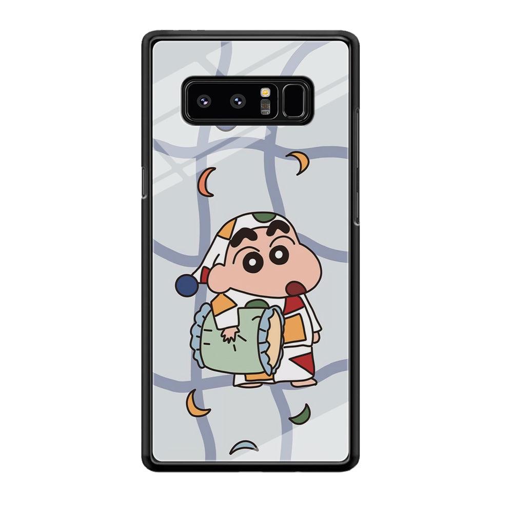 Crayon Shinchan Night to Take a Rest Samsung Galaxy Note 8 Case-Oxvistore