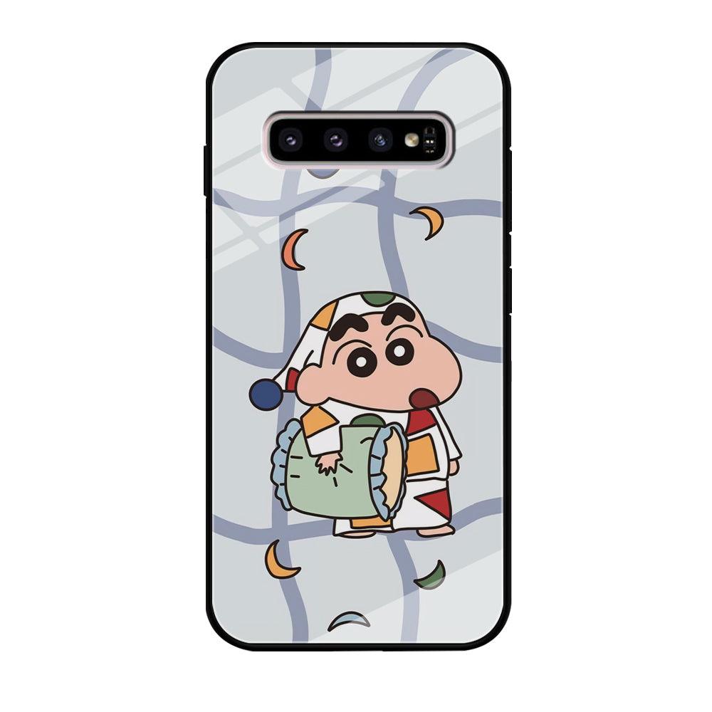 Crayon Shinchan Night to Take a Rest Samsung Galaxy S10 Plus Case-Oxvistore