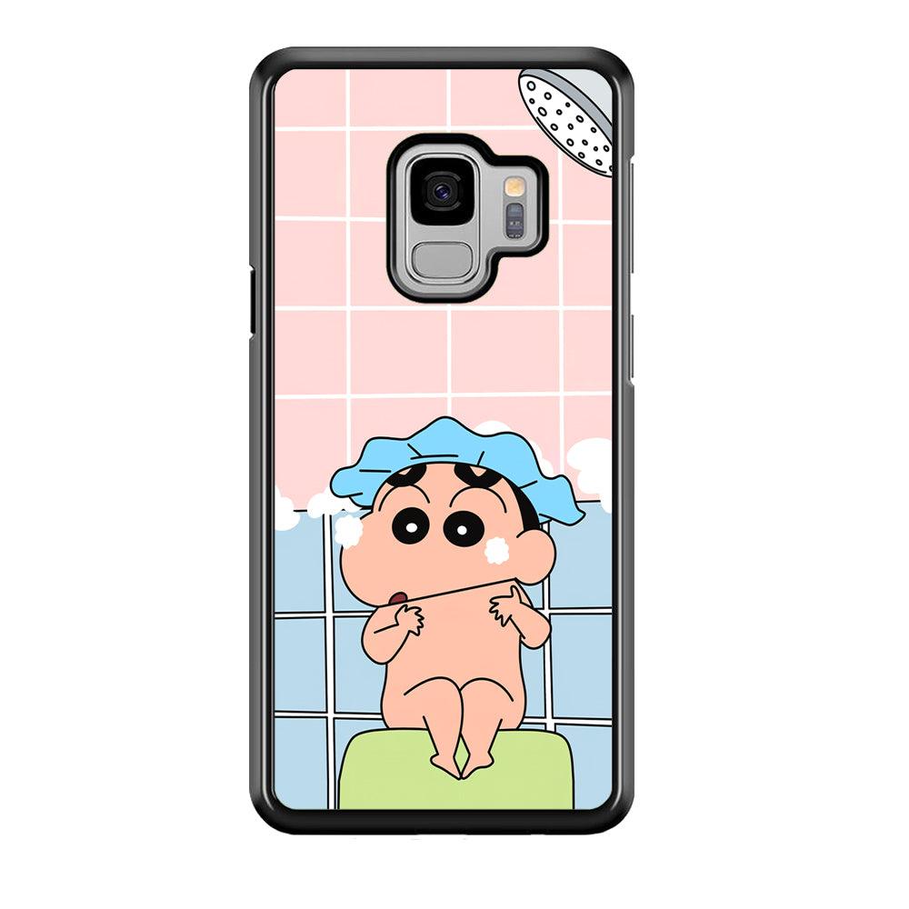 Crayon Shinchan Shower Time Samsung Galaxy S9 Case-Oxvistore