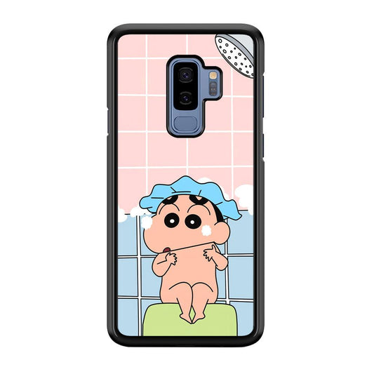 Crayon Shinchan Shower Time Samsung Galaxy S9 Plus Case-Oxvistore