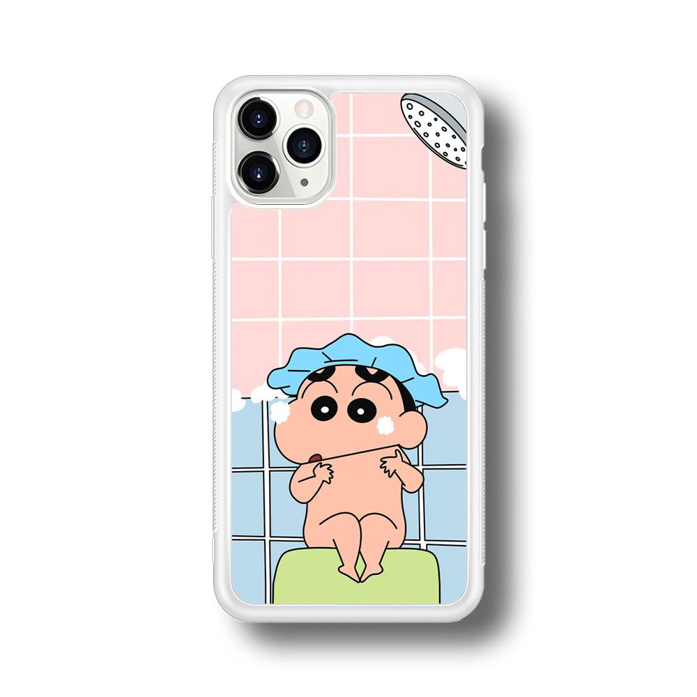 Crayon Shinchan Shower Time iPhone 11 Pro Case-Oxvistore