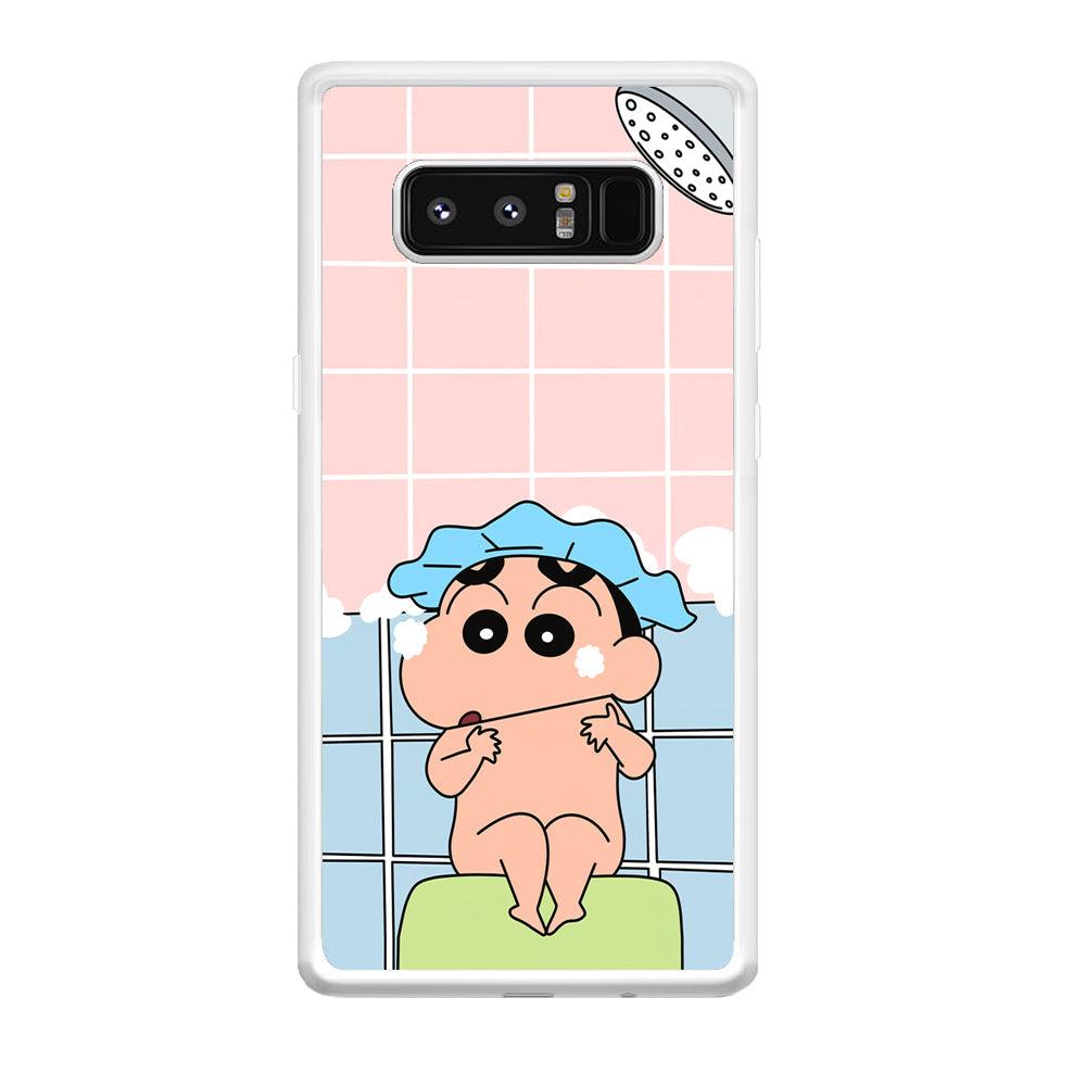 Crayon Shinchan Shower Time Samsung Galaxy Note 8 Case-Oxvistore