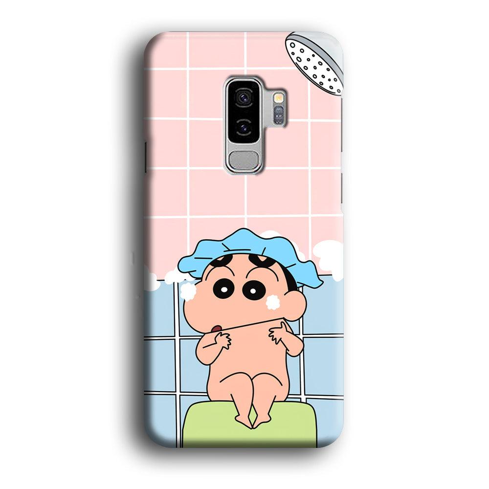 Crayon Shinchan Shower Time Samsung Galaxy S9 Plus Case-Oxvistore