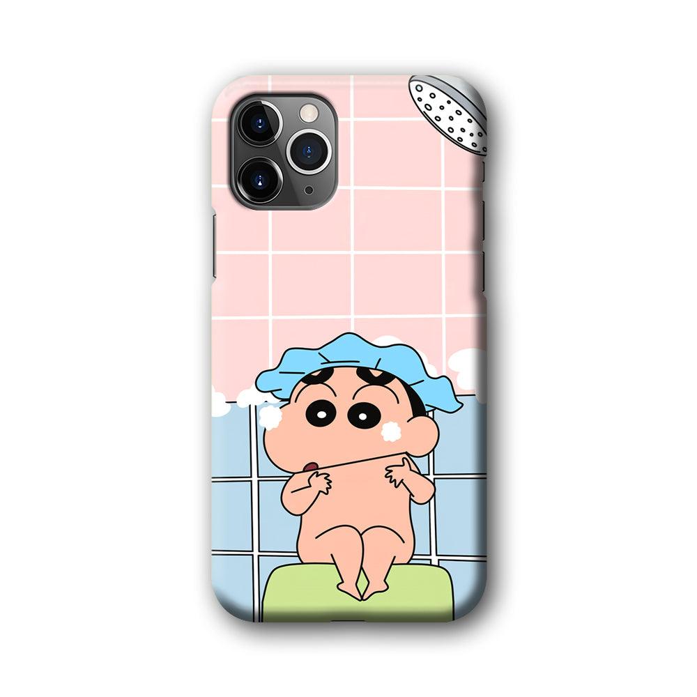 Crayon Shinchan Shower Time iPhone 11 Pro Case-Oxvistore