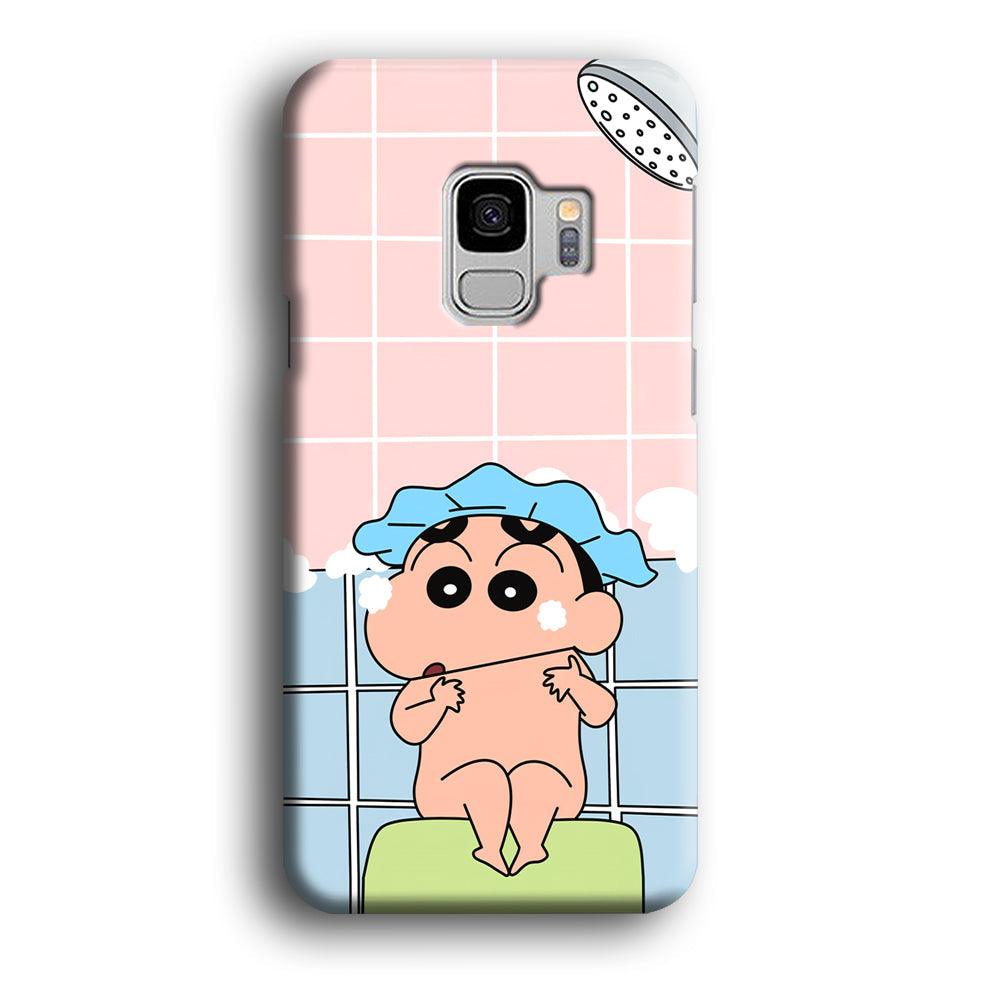 Crayon Shinchan Shower Time Samsung Galaxy S9 Case-Oxvistore