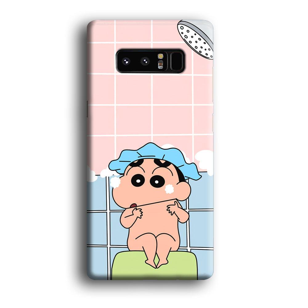 Crayon Shinchan Shower Time Samsung Galaxy Note 8 Case-Oxvistore