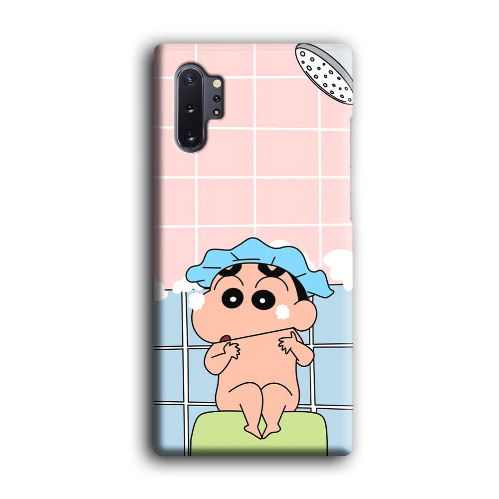 Crayon Shinchan Shower Time Samsung Galaxy Note 10 Plus Case-Oxvistore