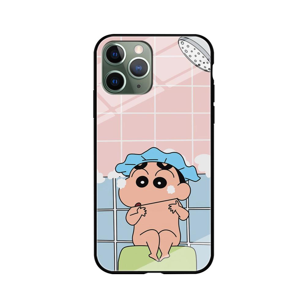 Crayon Shinchan Shower Time iPhone 11 Pro Case-Oxvistore