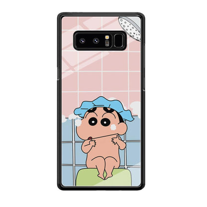 Crayon Shinchan Shower Time Samsung Galaxy Note 8 Case-Oxvistore