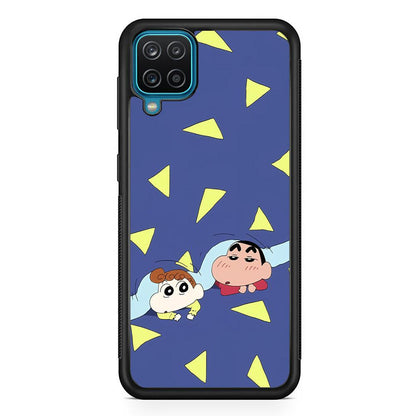 Crayon Shinchan Time to Sleep Samsung Galaxy A12 Case-Oxvistore