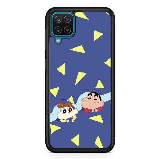 Crayon Shinchan Time to Sleep Samsung Galaxy A12 Case-Oxvistore