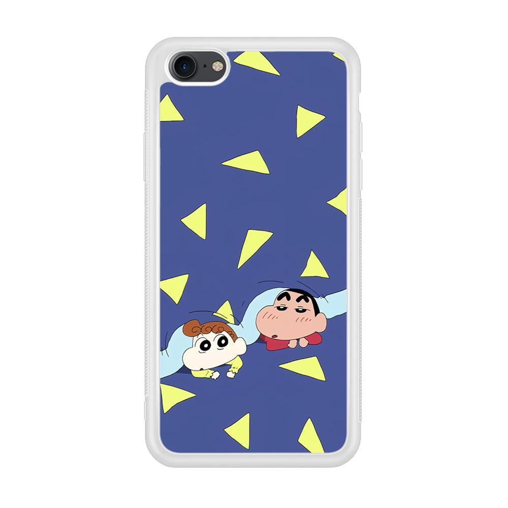 Crayon Shinchan Time to Sleep iPhone 8 Case-Oxvistore