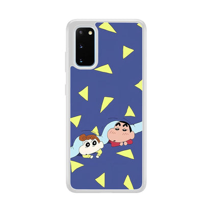 Crayon Shinchan Time to Sleep Samsung Galaxy S20 Case-Oxvistore