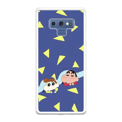 Crayon Shinchan Time to Sleep Samsung Galaxy Note 9 Case-Oxvistore