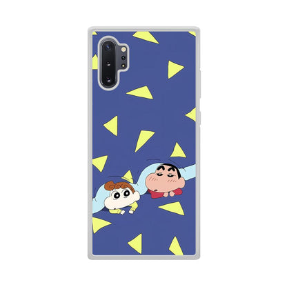 Crayon Shinchan Time to Sleep Samsung Galaxy Note 10 Plus Case-Oxvistore